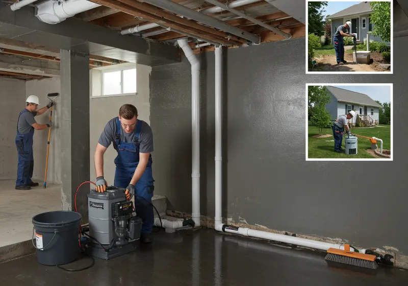 Basement Waterproofing and Flood Prevention process in Burnham, PA